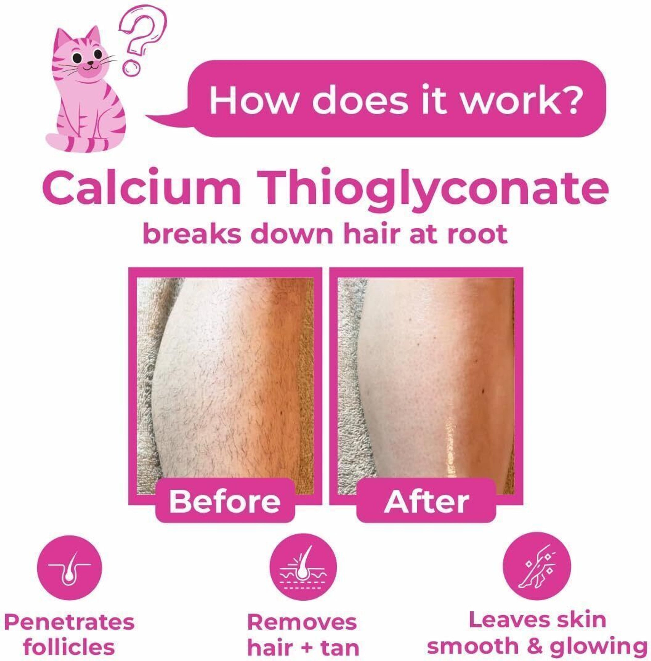 BODY HAIR REMOVAL POWDER WAX