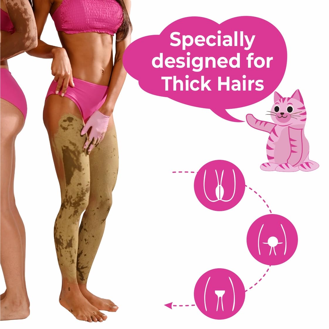 BODY HAIR REMOVAL POWDER WAX