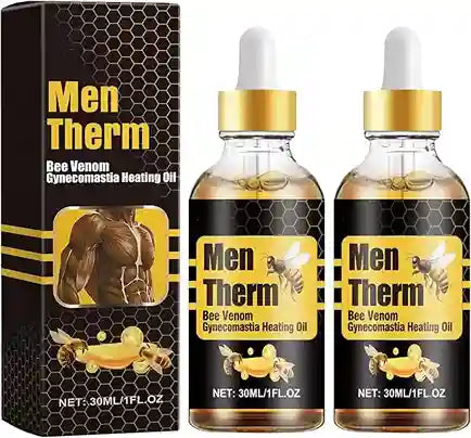 Men Therm Bee Venom Gynecomastia Heating Oil for Men – 30ml