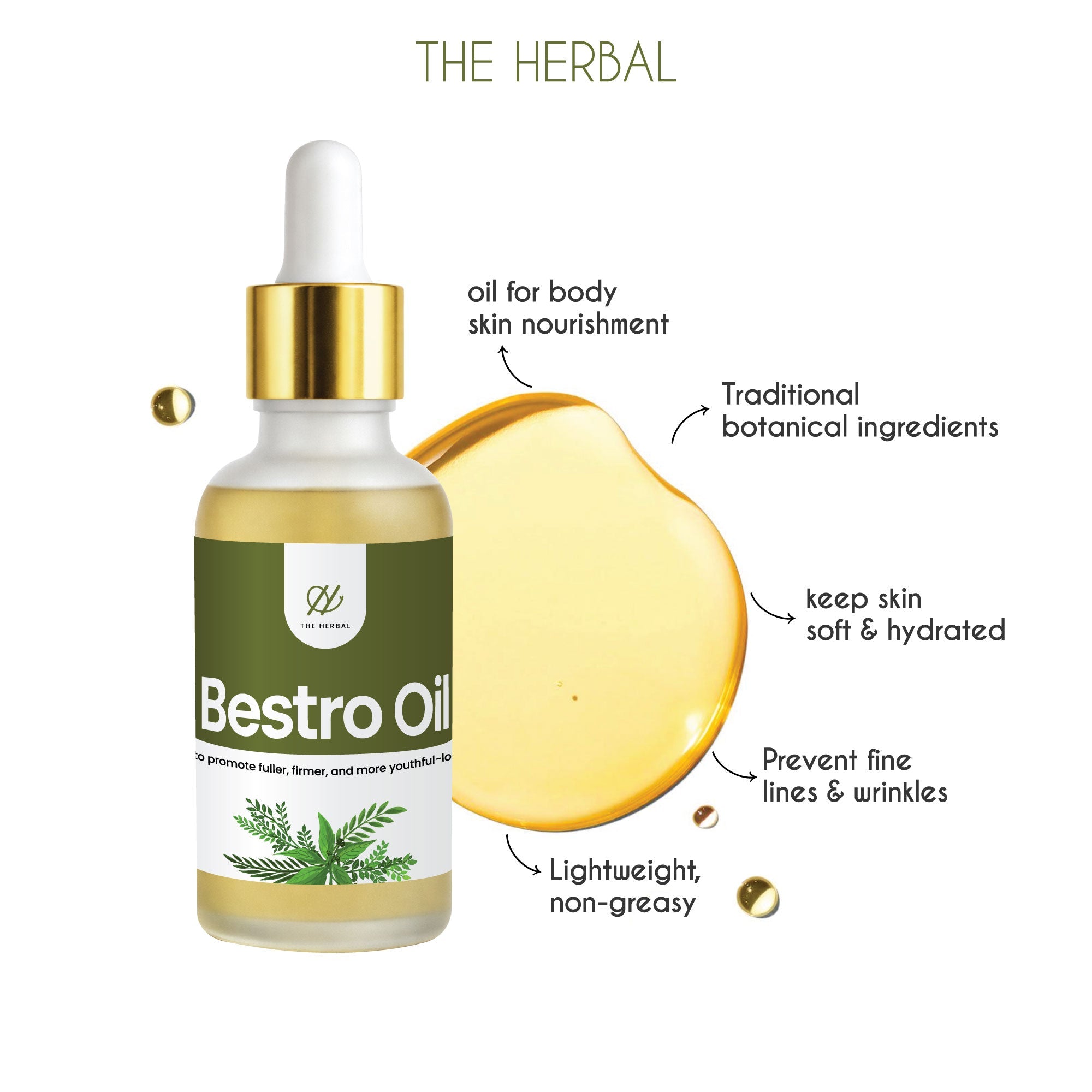 Bestro Oil – Herbal Oil for Skin Firmness Support
