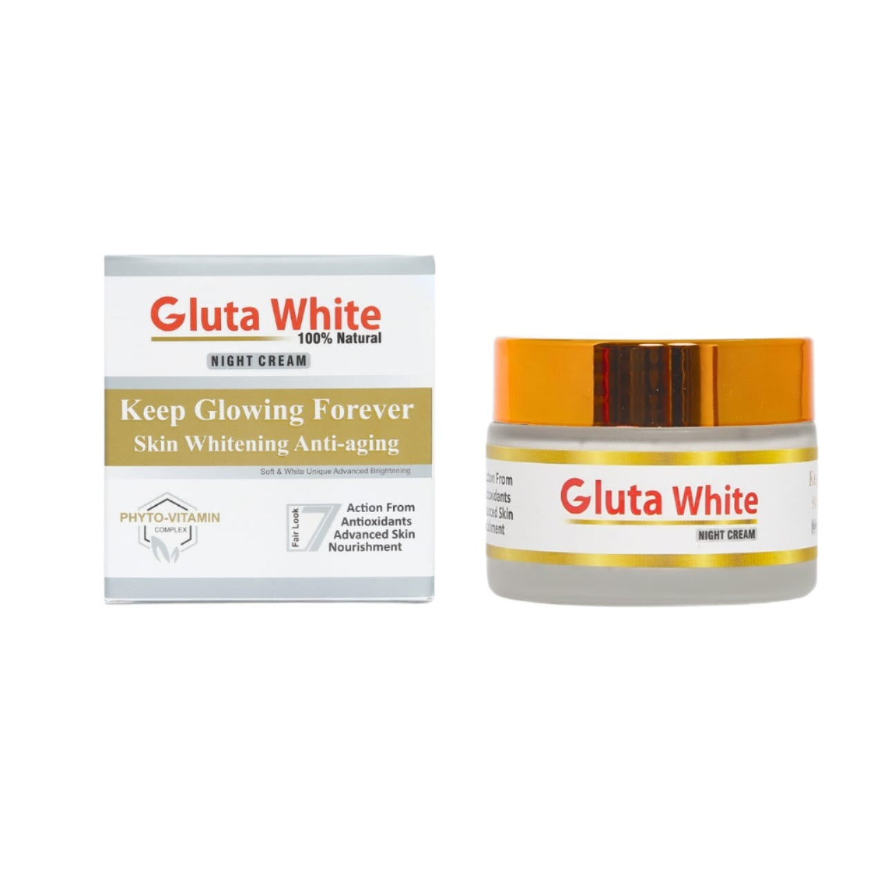 Gluta White Cream for Face Beauty & Whitening