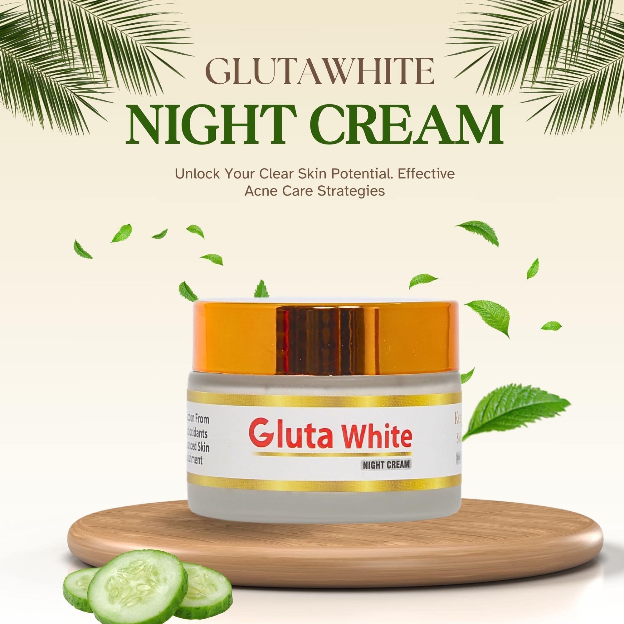 Gluta White Night Cream Bundle with Discount Price